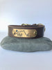 Dog Collar - Mountains/Brass Dog Collar - Mountains/Brass