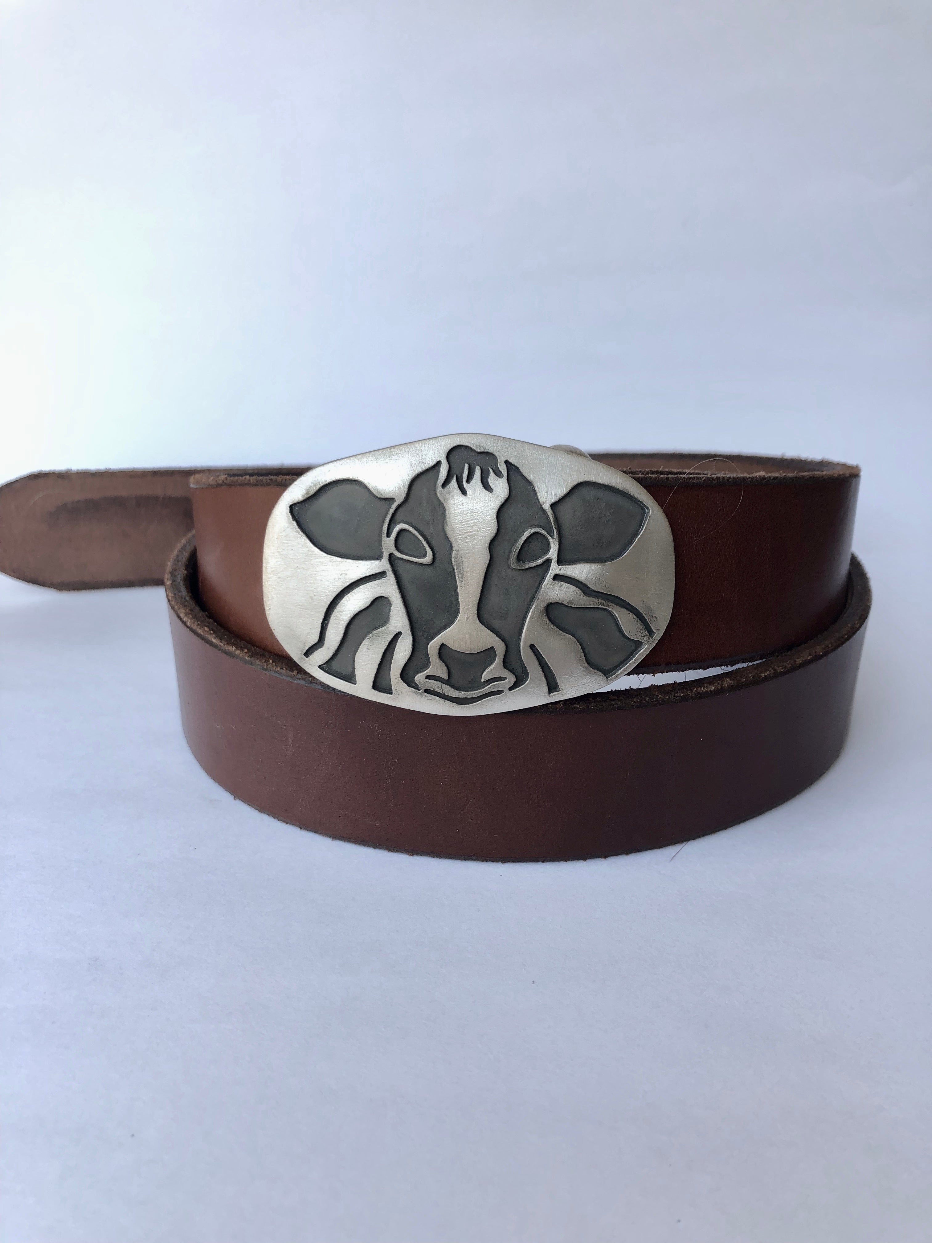 Buckle - Cow by Matthew Taylor Designs