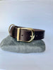 Dog Collar - Mountains/Brass